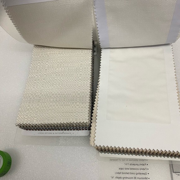 Hunter Douglas DESING STUDIO Fabric samples books lot of 2 - Picture 6 of 9